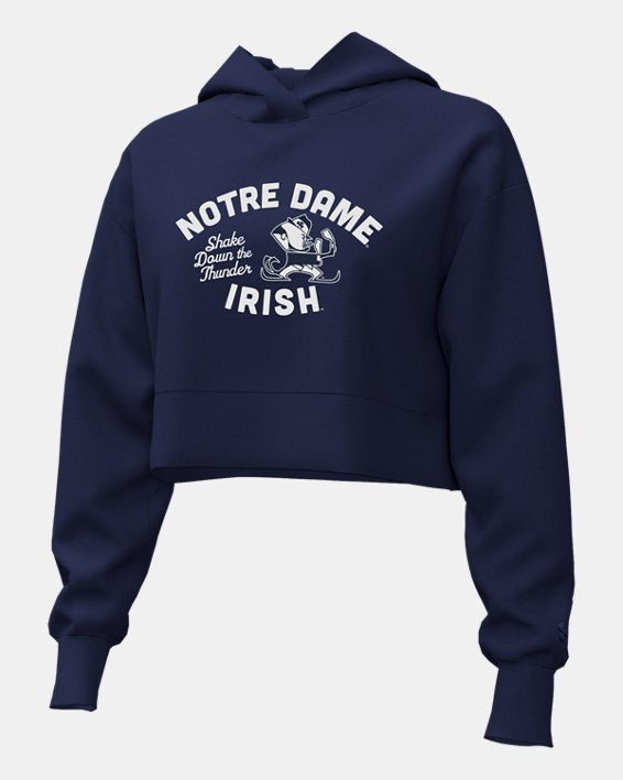 UA Rival Fleece Collegiate Women's Cropped Hoodie