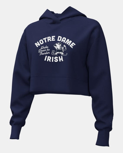 UA Rival Fleece Collegiate Women's Cropped Hoodie