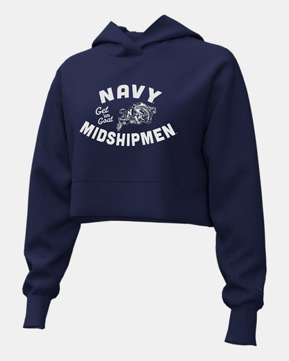 UA Rival Fleece Collegiate Women's Cropped Hoodie