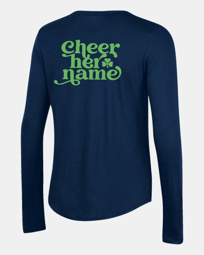 UA Performance Cotton Collegiate Women's Long Sleeve