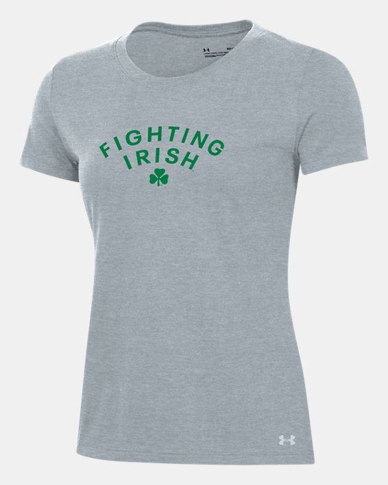 UA Performance Cotton Collegiate Women's Short Sleeve