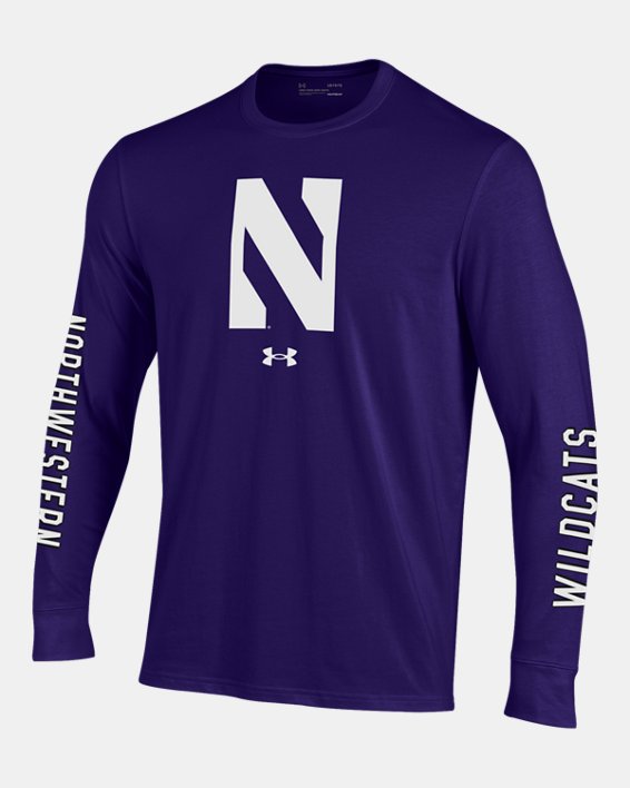 UA Performance Cotton Collegiate Men's Long Sleeve T Shirt