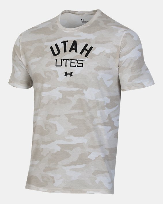 UA Performance Cotton Collegiate Camo Men's T Shirt