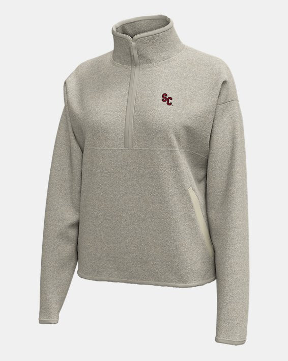 UA Expanse ColdGear Infrared Microfleece Collegiate Women's 1/2 Zip