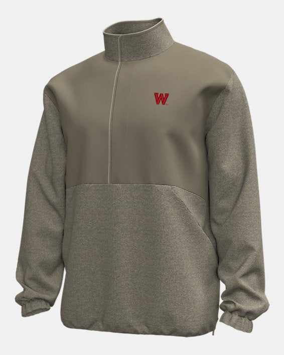 UA Expanse ColdGear Infrared Microfleece Collegiate Men's 1/2 Snap