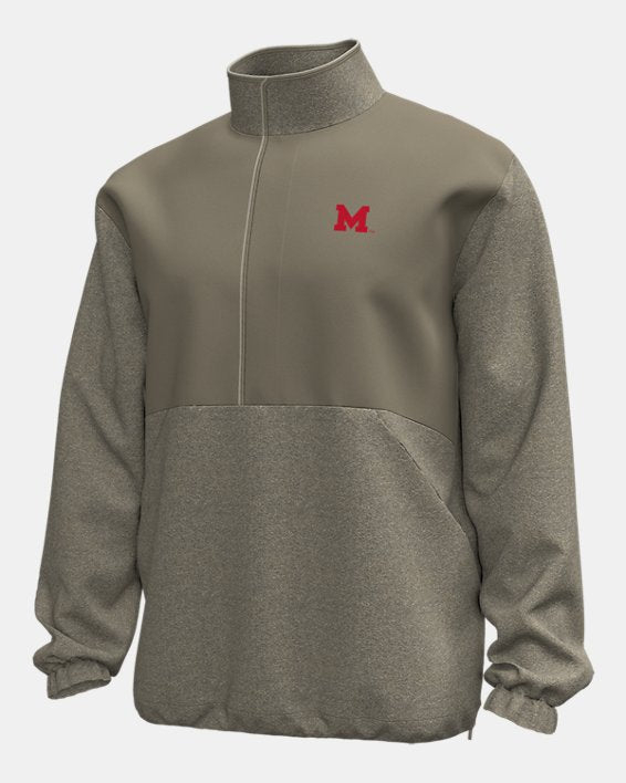 UA Expanse ColdGear Infrared Microfleece Collegiate Men's 1/2 Snap