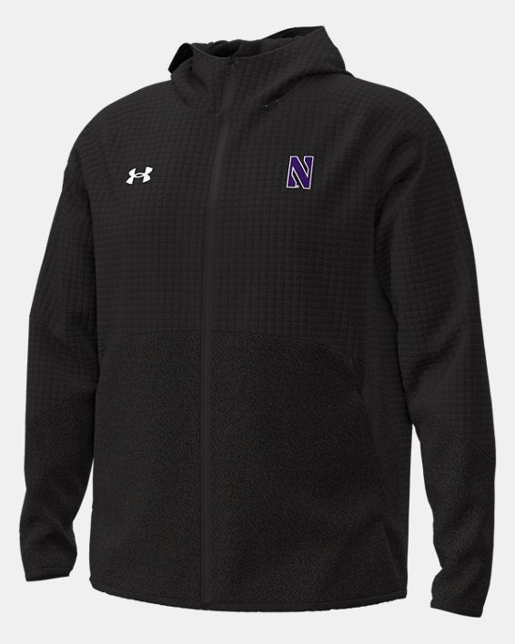 UA Unstoppable Fleece Collegiate Men's Full Zip