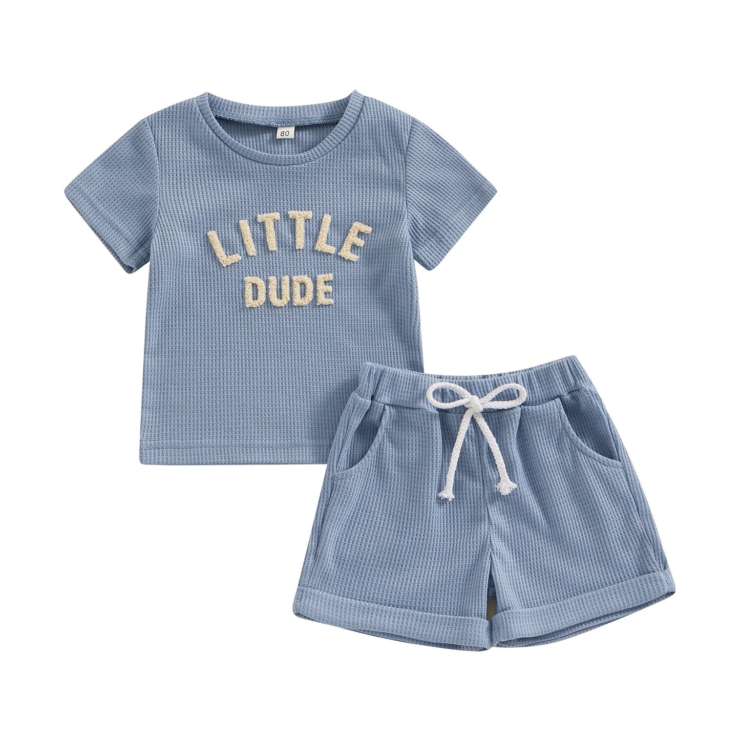 Little Dude Waffle Set