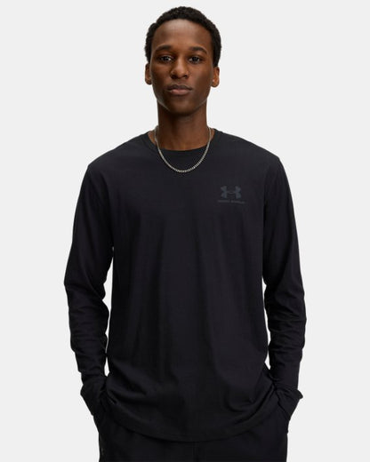 UA Left Chest Men's Long Sleeve