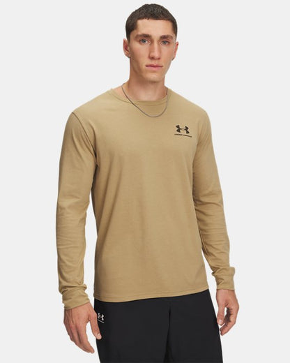 UA Left Chest Men's Long Sleeve