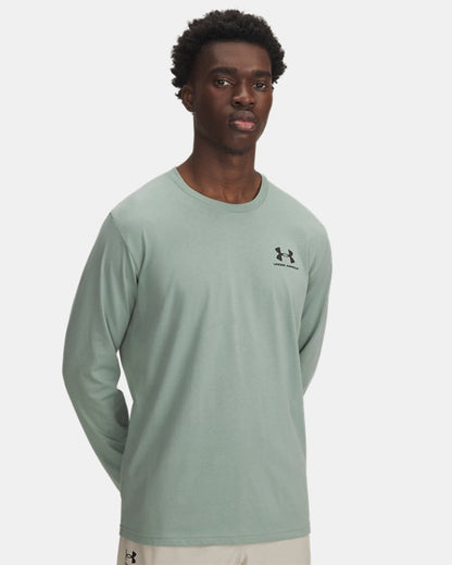 UA Left Chest Men's Long Sleeve