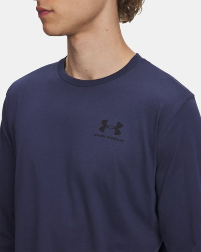 UA Left Chest Men's Long Sleeve