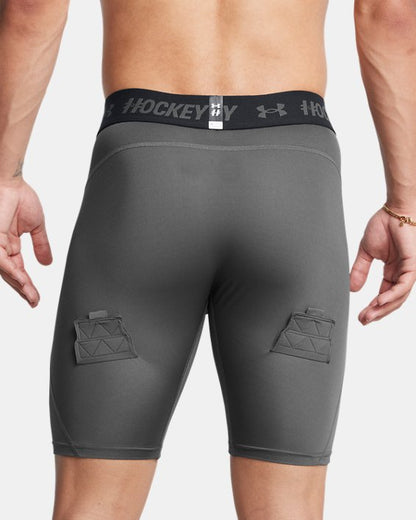 UA Hockey Compression Men's 9 Shorts