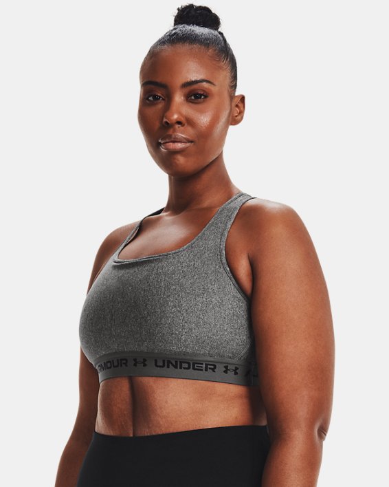 Crossback Mid Heather Women's Sports Bra