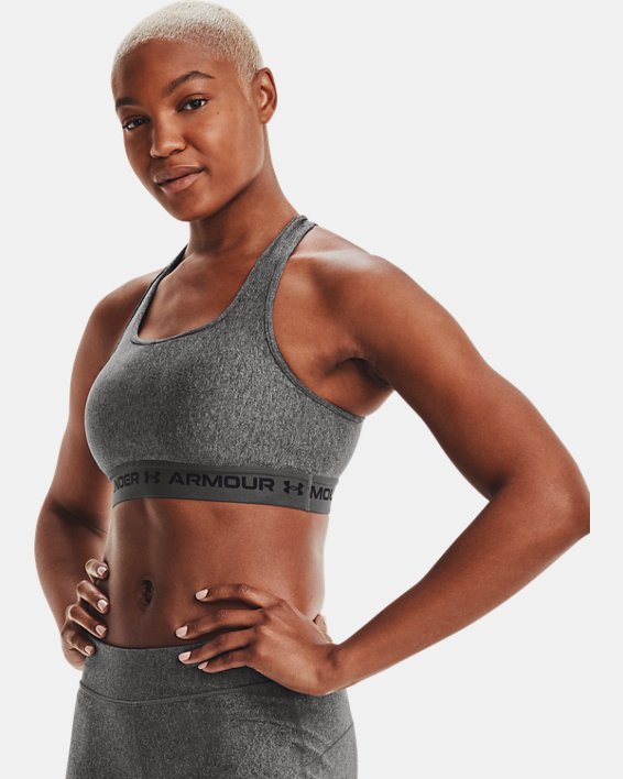 Crossback Mid Heather Women's Sports Bra