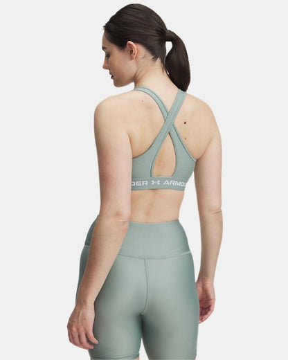 Crossback Mid Heather Women's Sports Bra