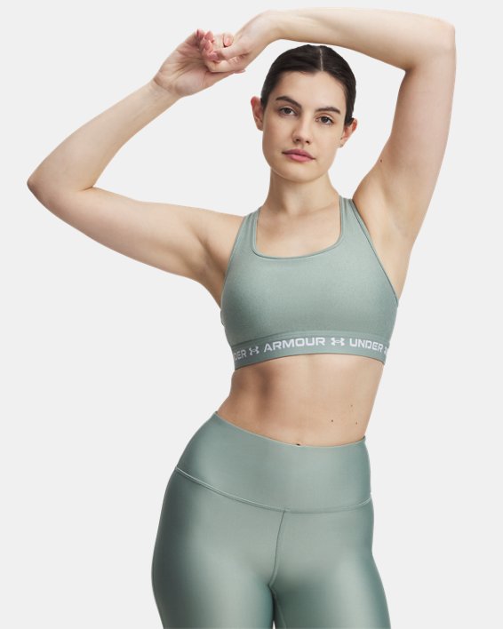 Crossback Mid Heather Women's Sports Bra