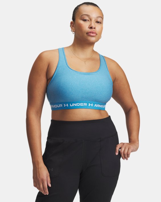 Crossback Mid Heather Women's Sports Bra