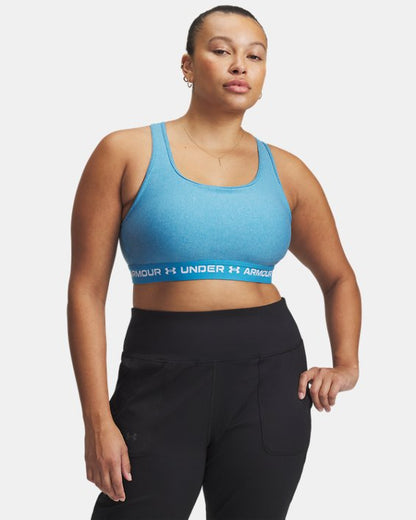 Crossback Mid Heather Women's Sports Bra
