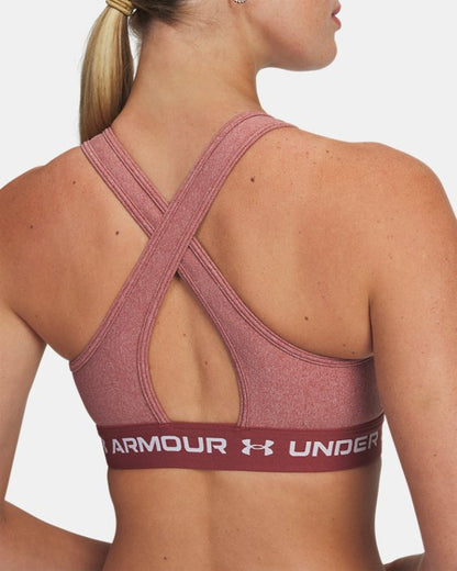 Crossback Mid Heather Women's Sports Bra