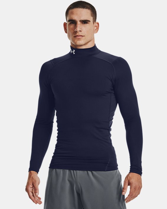 ColdGear Men's Compression Mock Long Sleeve