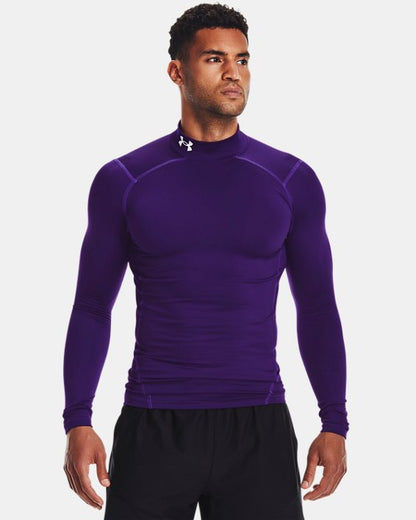 ColdGear Men's Compression Mock Long Sleeve