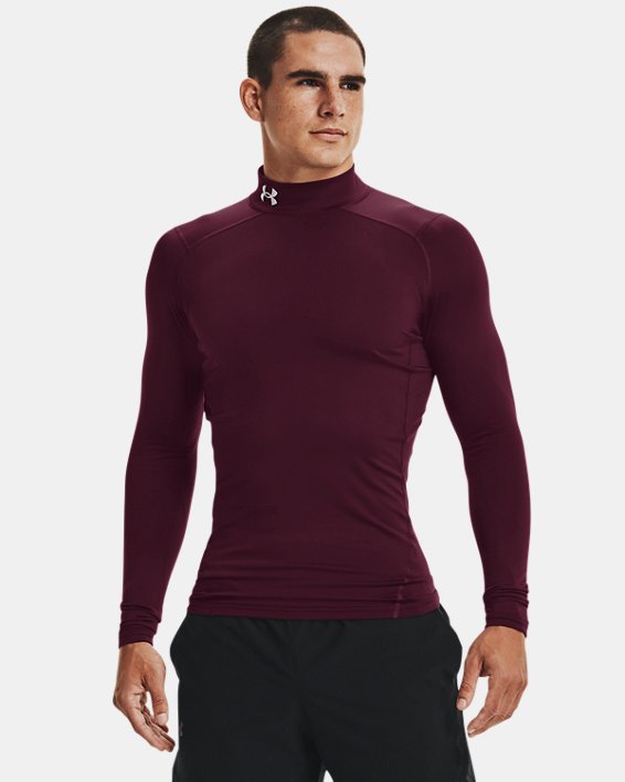 ColdGear Men's Compression Mock Long Sleeve