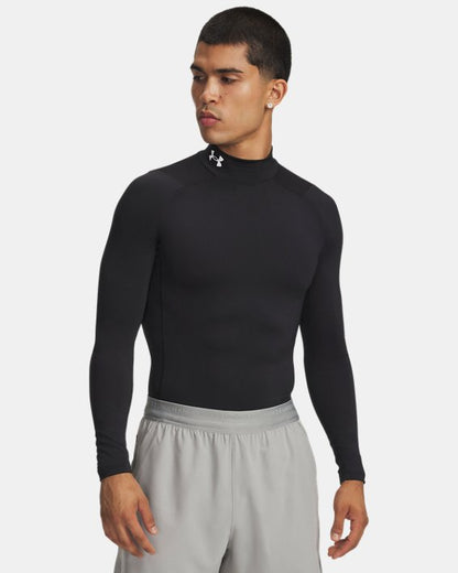 HeatGear Men's Compression Mock Long Sleeve