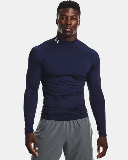 HeatGear Men's Compression Mock Long Sleeve