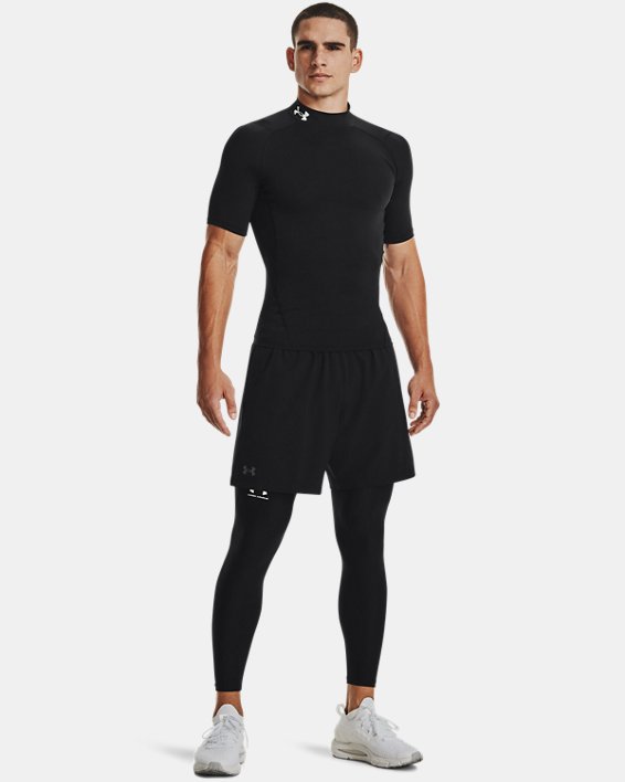 HeatGear Compression Men's Mock Short Sleeve