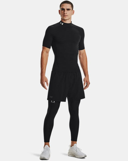 HeatGear Compression Men's Mock Short Sleeve