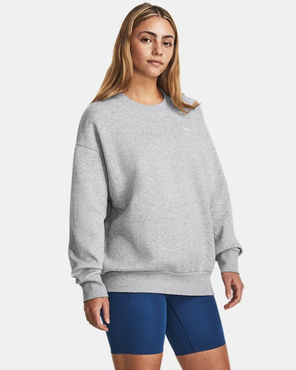 UA Icon Fleece Women's Oversized Crew