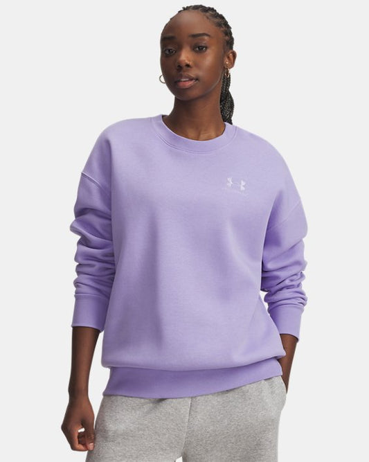 UA Icon Fleece Women's Oversized Crew