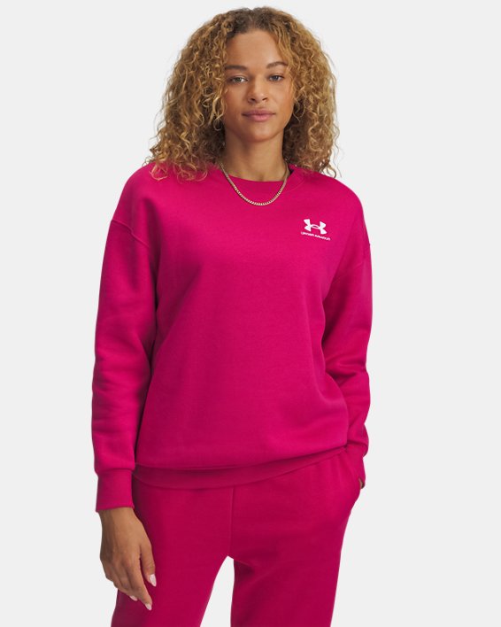 UA Icon Fleece Women's Oversized Crew
