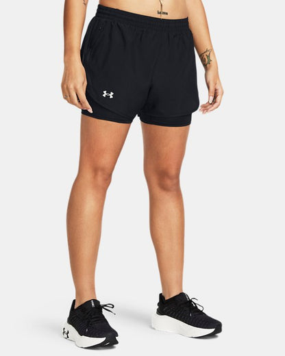 UA Fly By Women's 2 in 1 Shorts