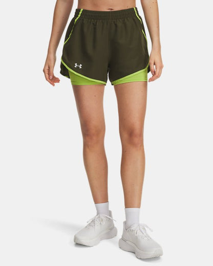 UA Fly By Women's 2 in 1 Shorts