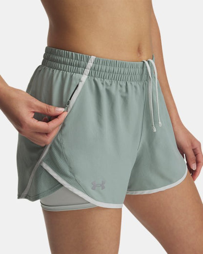 UA Fly By Women's 2 in 1 Shorts