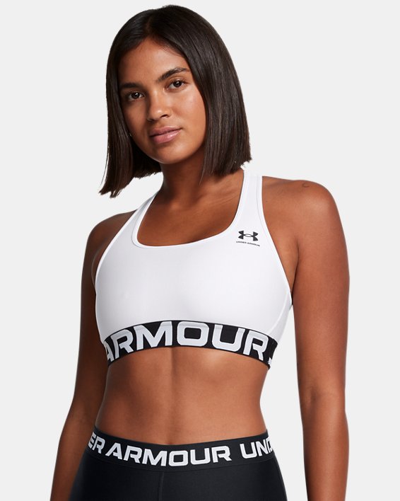 HeatGear Armour Mid Branded Women's Sports Bra