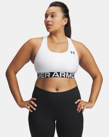 HeatGear Armour Mid Branded Women's Sports Bra