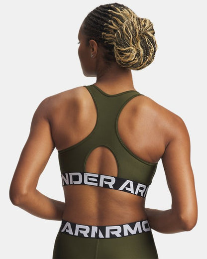 HeatGear Armour Mid Branded Women's Sports Bra