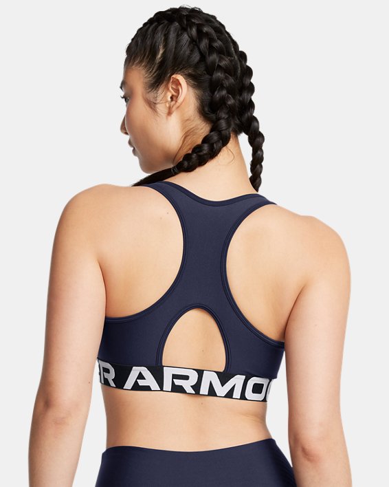 HeatGear Armour Mid Branded Women's Sports Bra