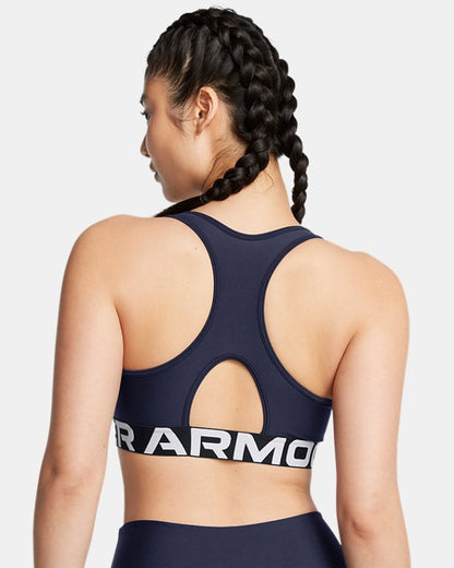 HeatGear Armour Mid Branded Women's Sports Bra