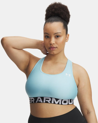 HeatGear Armour Mid Branded Women's Sports Bra