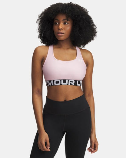 HeatGear Armour Mid Branded Women's Sports Bra