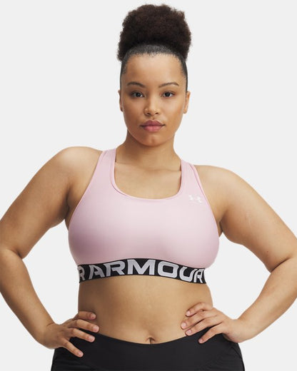 HeatGear Armour Mid Branded Women's Sports Bra