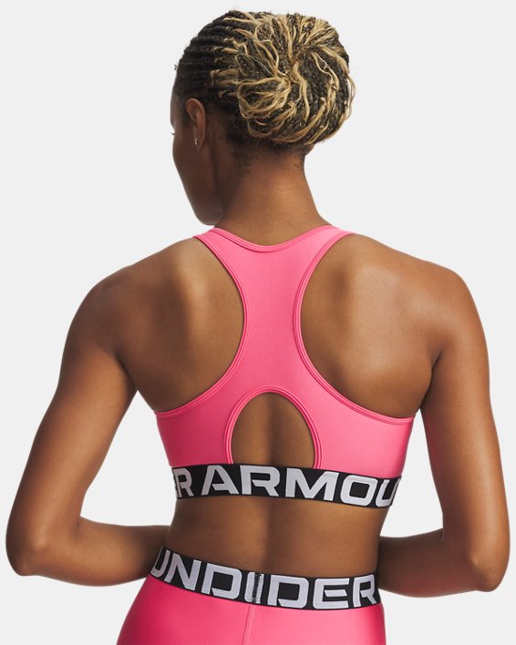 HeatGear Armour Mid Branded Women's Sports Bra