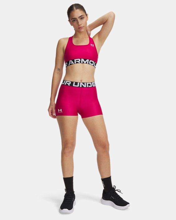 HeatGear Armour Mid Branded Women's Sports Bra