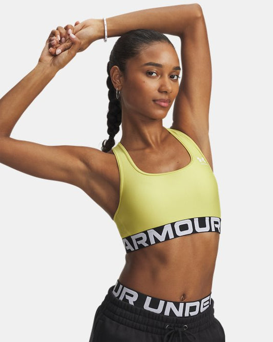 HeatGear Armour Mid Branded Women's Sports Bra