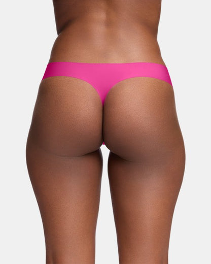 UA Pure Stretch Women's 3 Pack No Show Thong