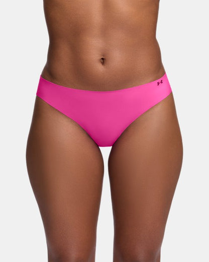 UA Pure Stretch Women's 3 Pack No Show Thong